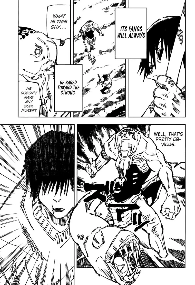 JUJUTSU KAISEN Chapter 110 page 8