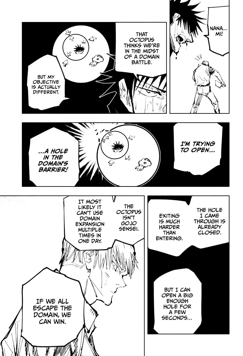 JUJUTSU KAISEN Chapter 109 page 14