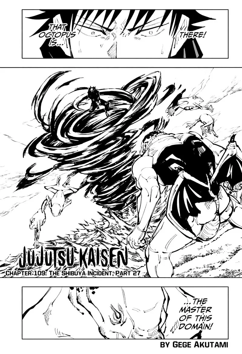 JUJUTSU KAISEN Chapter 109 page 2