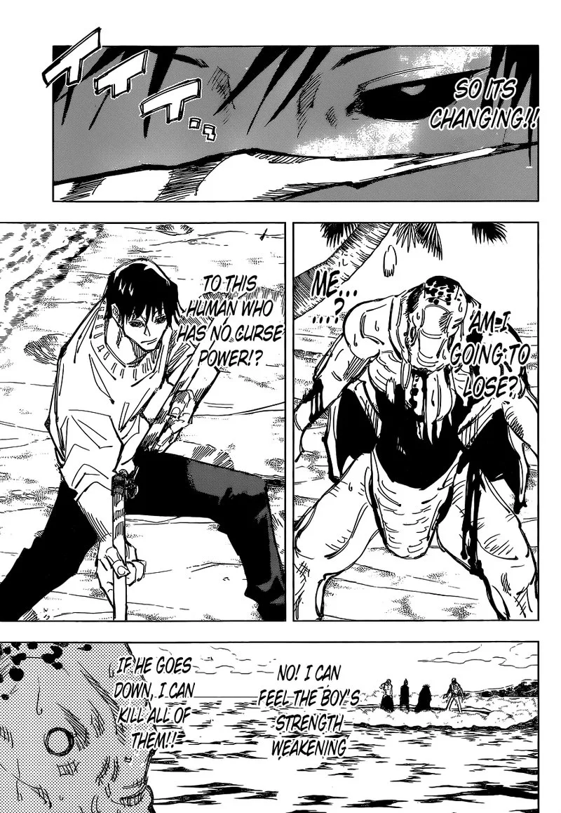 JUJUTSU KAISEN Chapter 110 page 17