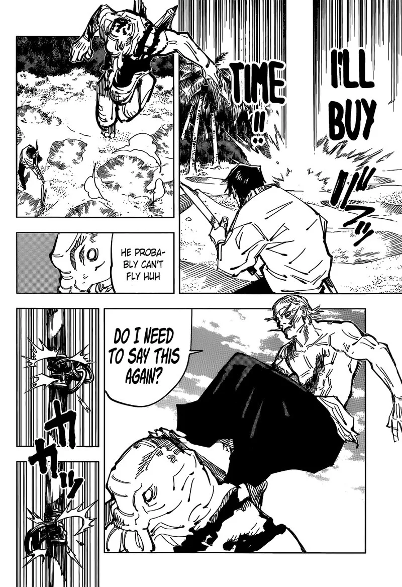JUJUTSU KAISEN Chapter 110 page 18