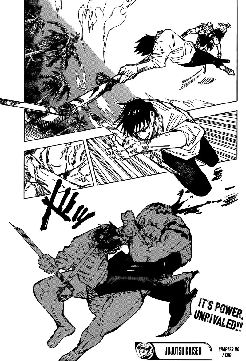 JUJUTSU KAISEN Chapter 110 page 19