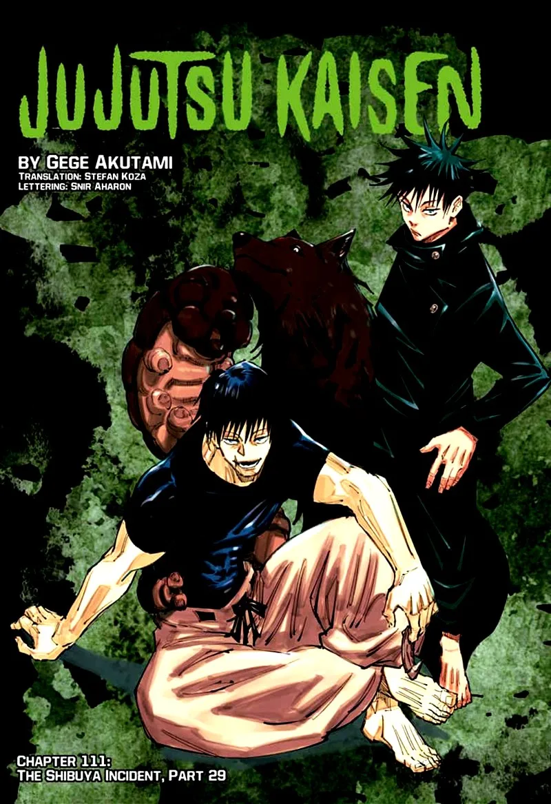 JUJUTSU KAISEN Chapter 111 page 2