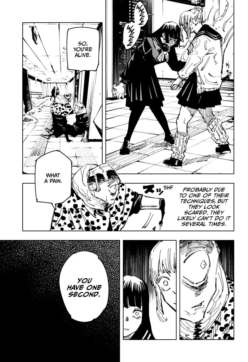 JUJUTSU KAISEN Chapter 112 page 4