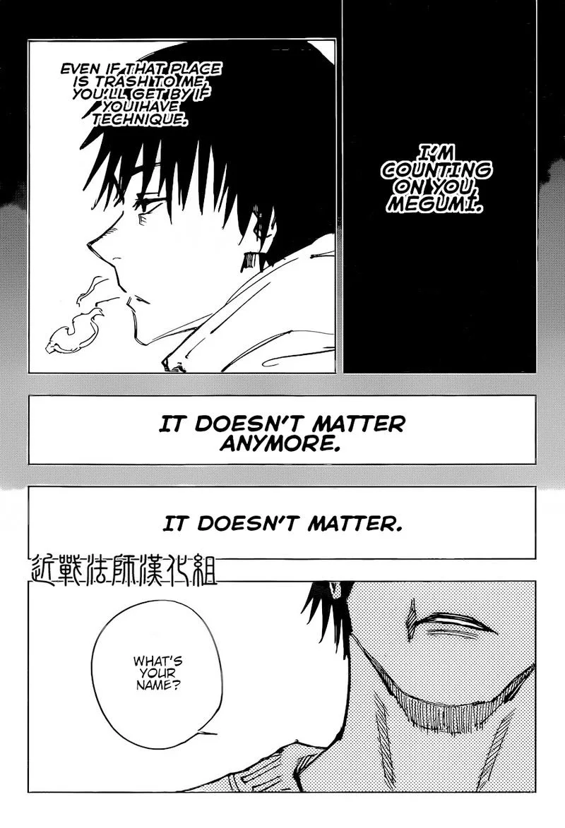 JUJUTSU KAISEN Chapter 113 page 17