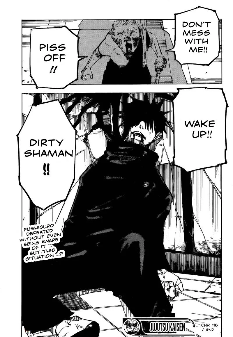 JUJUTSU KAISEN Chapter 116 page 17