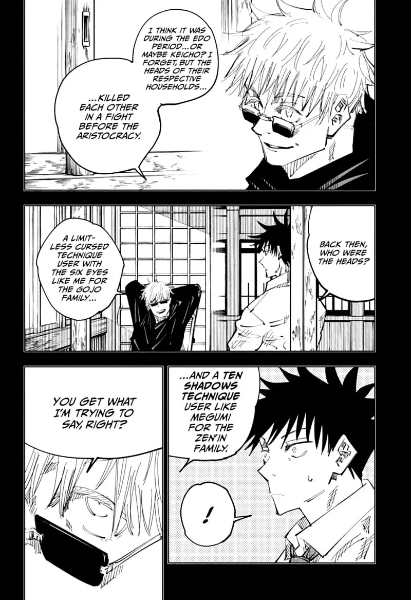 JUJUTSU KAISEN Chapter 117 page 6