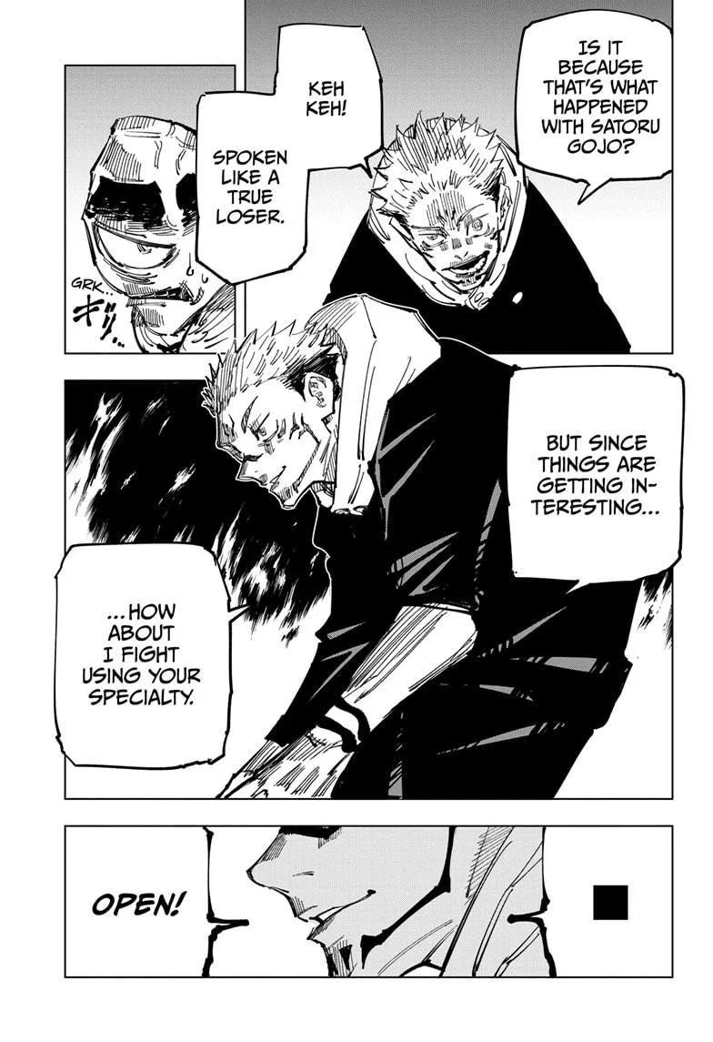JUJUTSU KAISEN Chapter 115 page 17