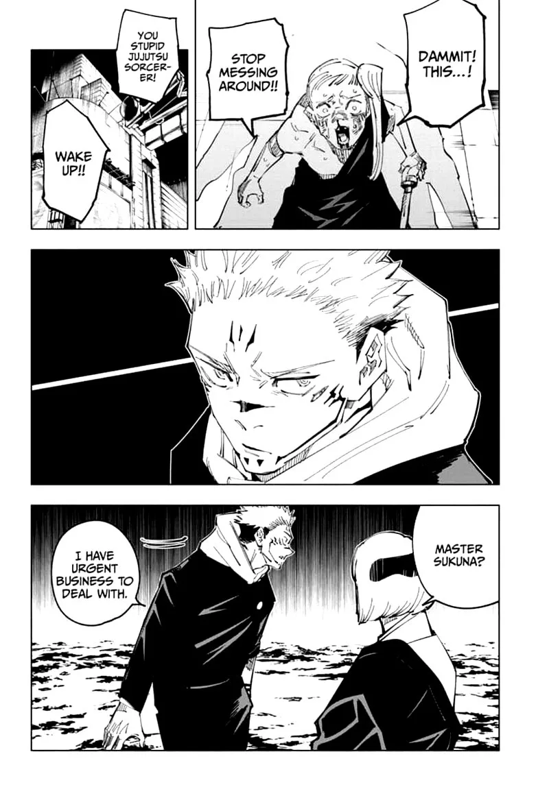 JUJUTSU KAISEN Chapter 117 page 14