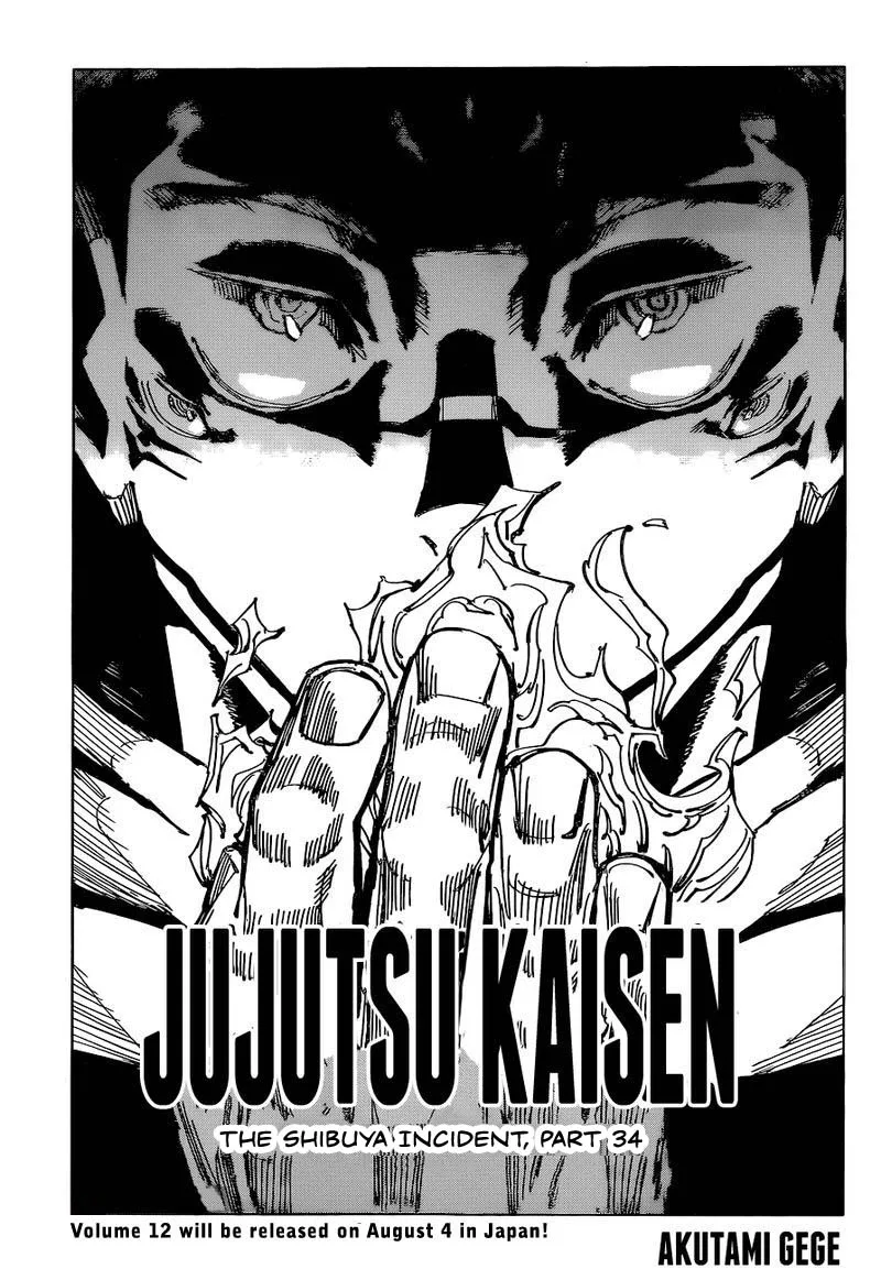 JUJUTSU KAISEN Chapter 116 page 2