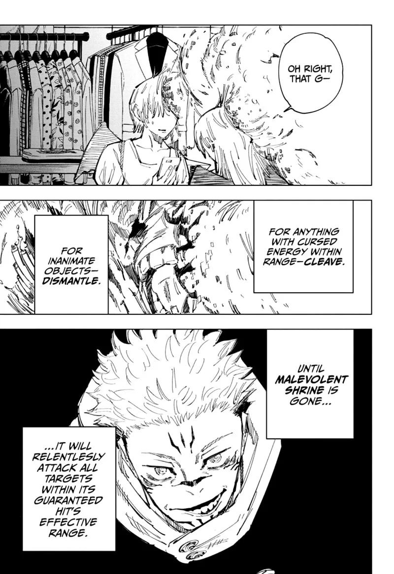 JUJUTSU KAISEN Chapter 119 page 7