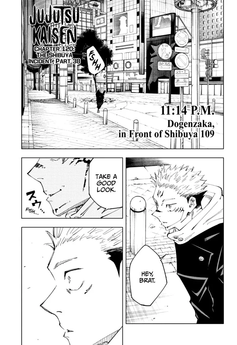 JUJUTSU KAISEN Chapter 120 page 2