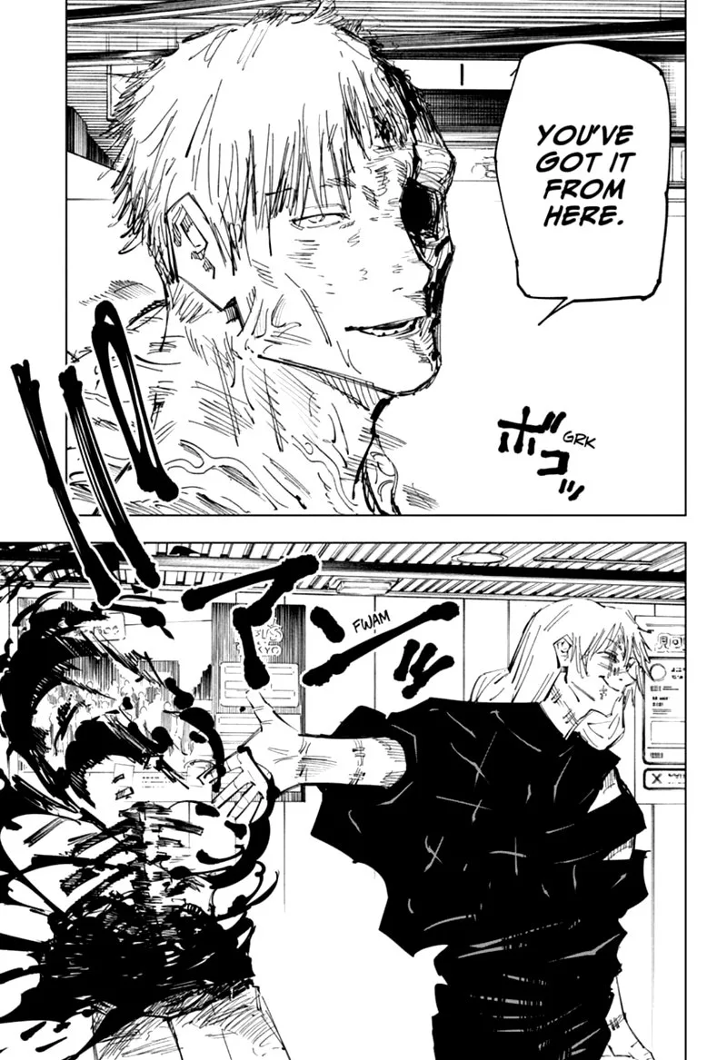 JUJUTSU KAISEN Chapter 120 page 17