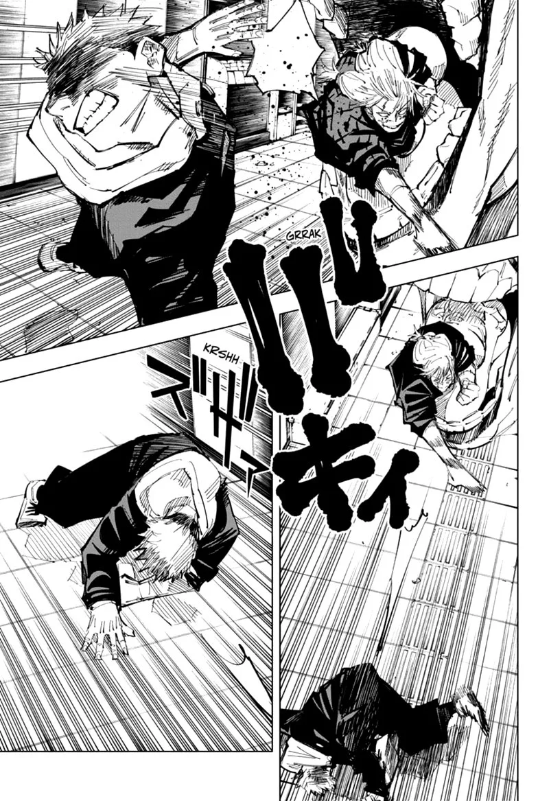 JUJUTSU KAISEN Chapter 121 page 7
