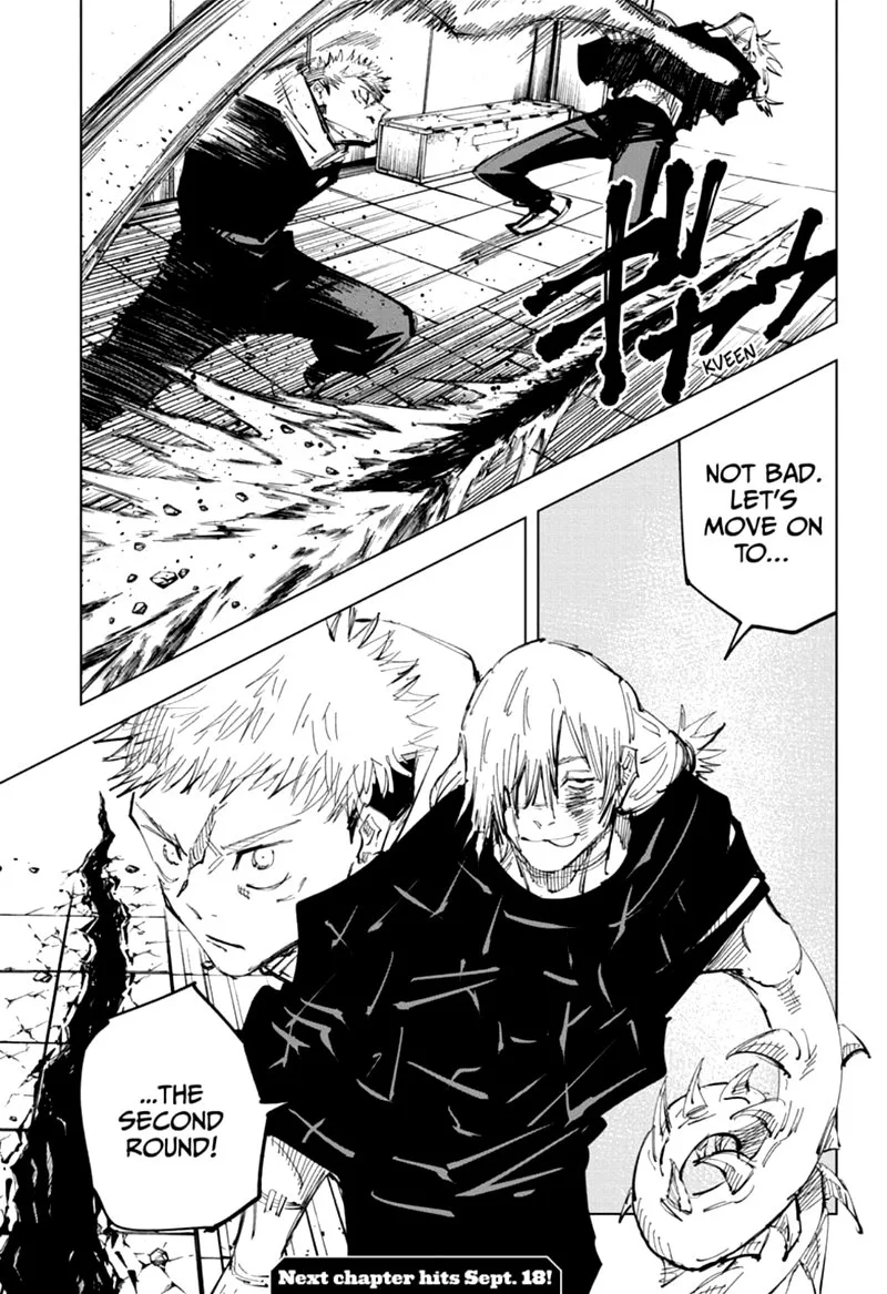 JUJUTSU KAISEN Chapter 121 page 19