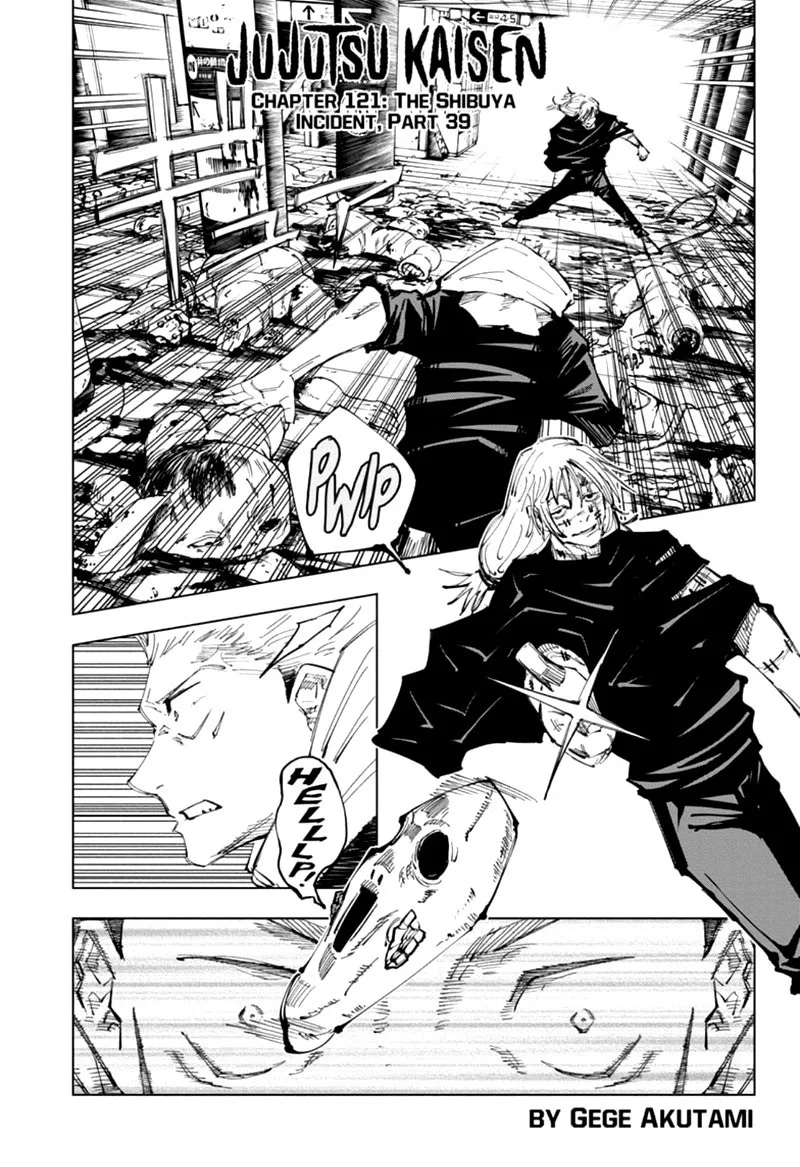 JUJUTSU KAISEN Chapter 121 page 2