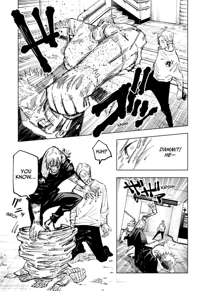 JUJUTSU KAISEN Chapter 122 page 8