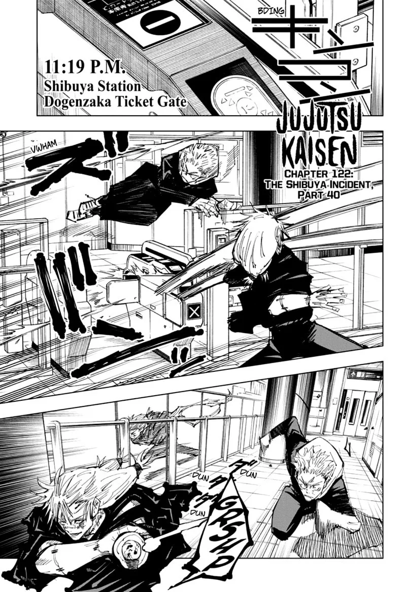 JUJUTSU KAISEN Chapter 122 page 2