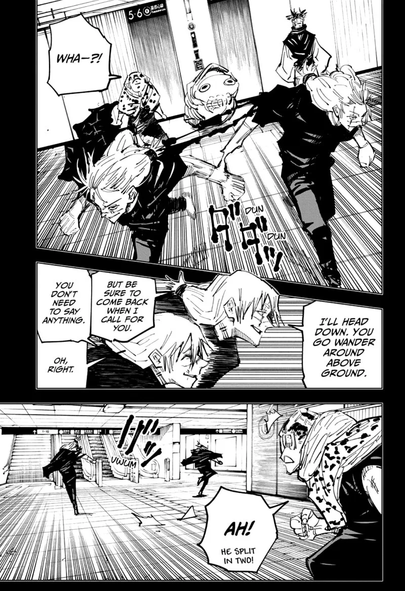 JUJUTSU KAISEN Chapter 122 page 12