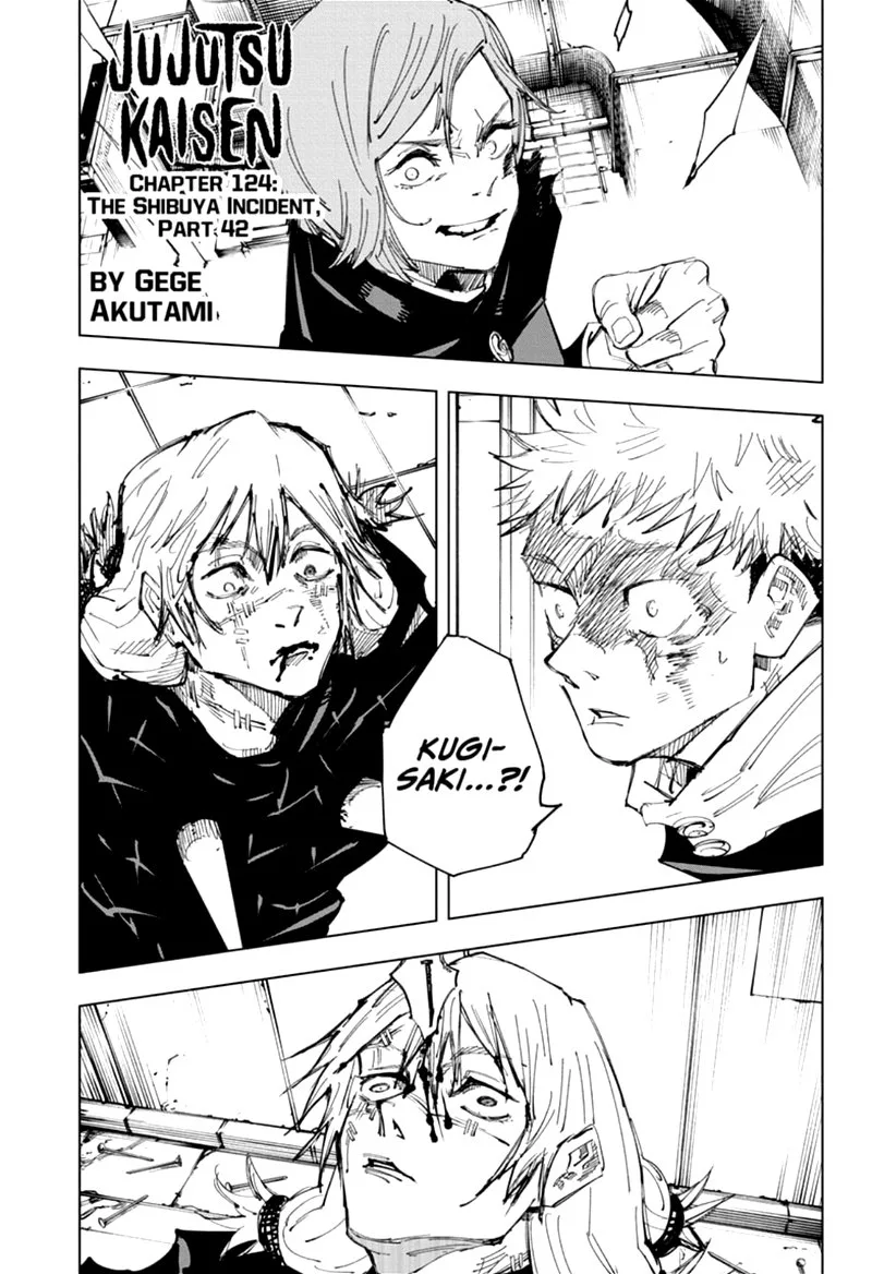 JUJUTSU KAISEN Chapter 124 page 2