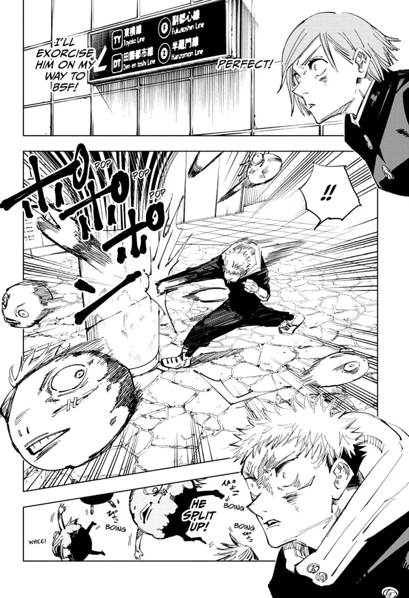 JUJUTSU KAISEN Chapter 124 page 9