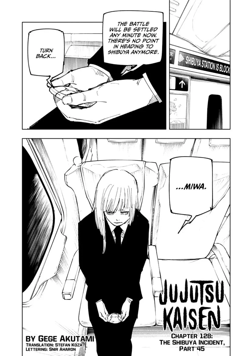 JUJUTSU KAISEN Chapter 128 page 2