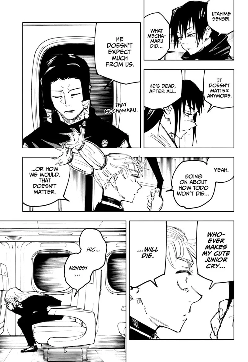 JUJUTSU KAISEN Chapter 128 page 8