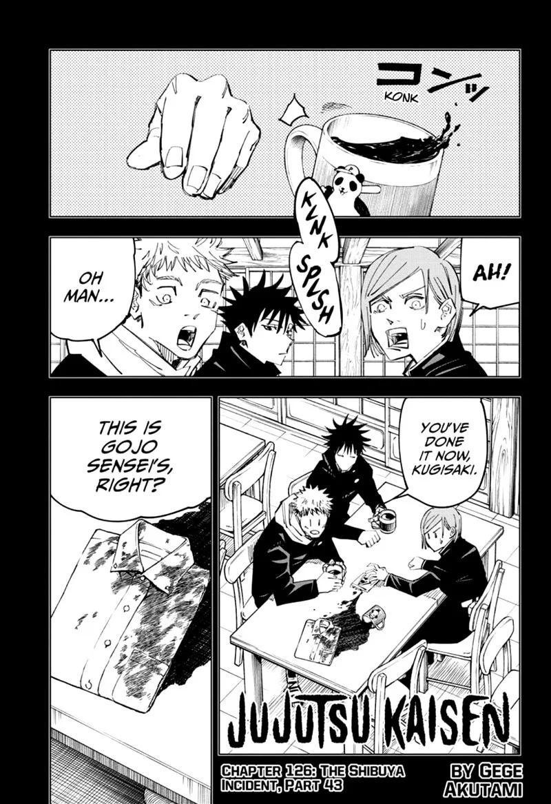 JUJUTSU KAISEN Chapter 126 page 2