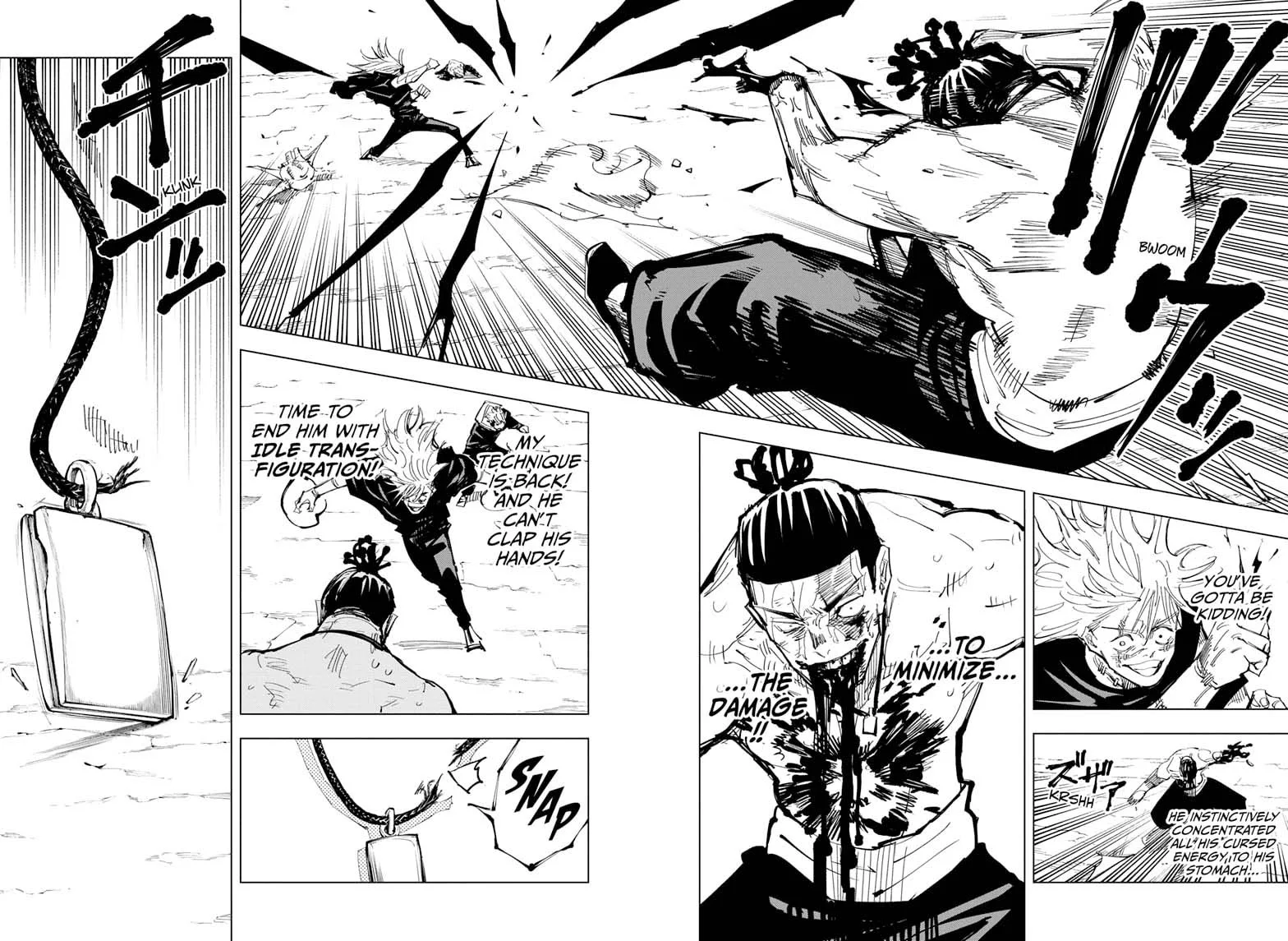 JUJUTSU KAISEN Chapter 130 page 10
