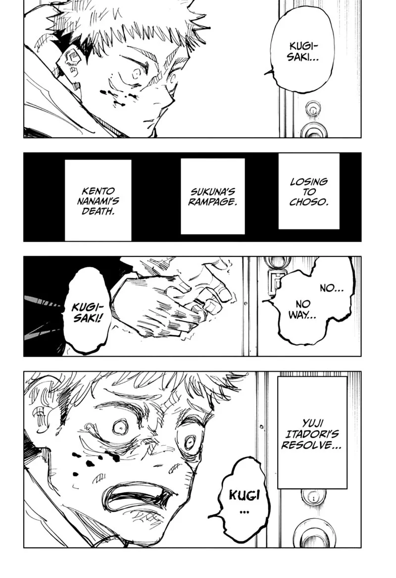 JUJUTSU KAISEN Chapter 126 page 7