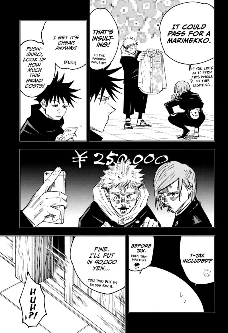 JUJUTSU KAISEN Chapter 126 page 4