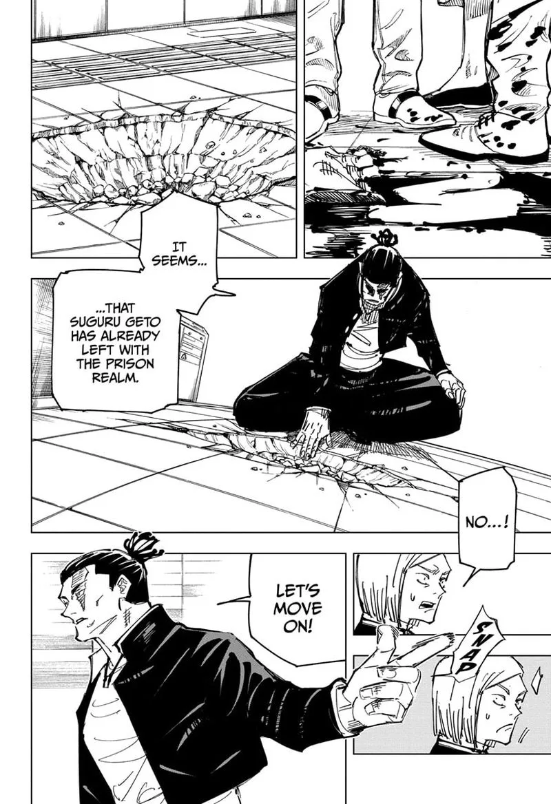 JUJUTSU KAISEN Chapter 133 page 3