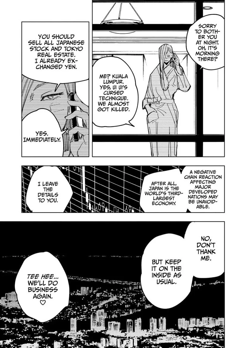 JUJUTSU KAISEN Chapter 133 page 8