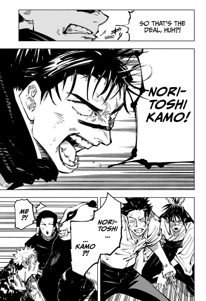 JUJUTSU KAISEN Chapter 134 page 17