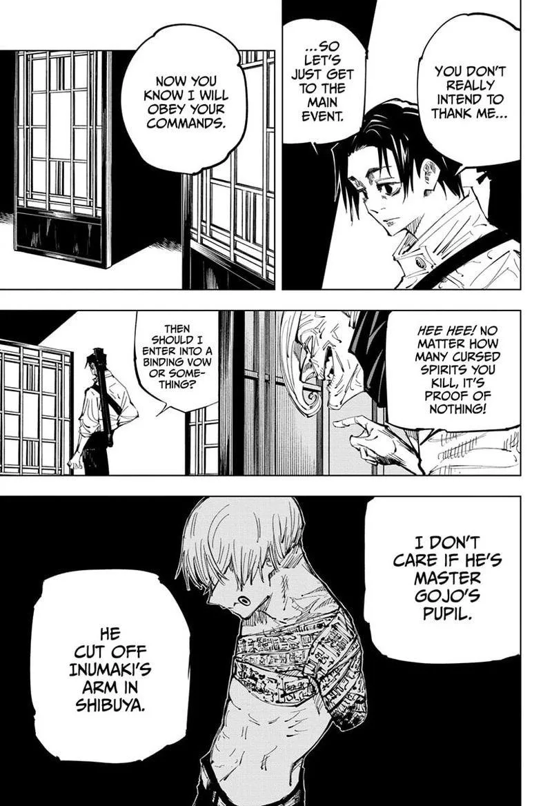 JUJUTSU KAISEN Chapter 137 page 18