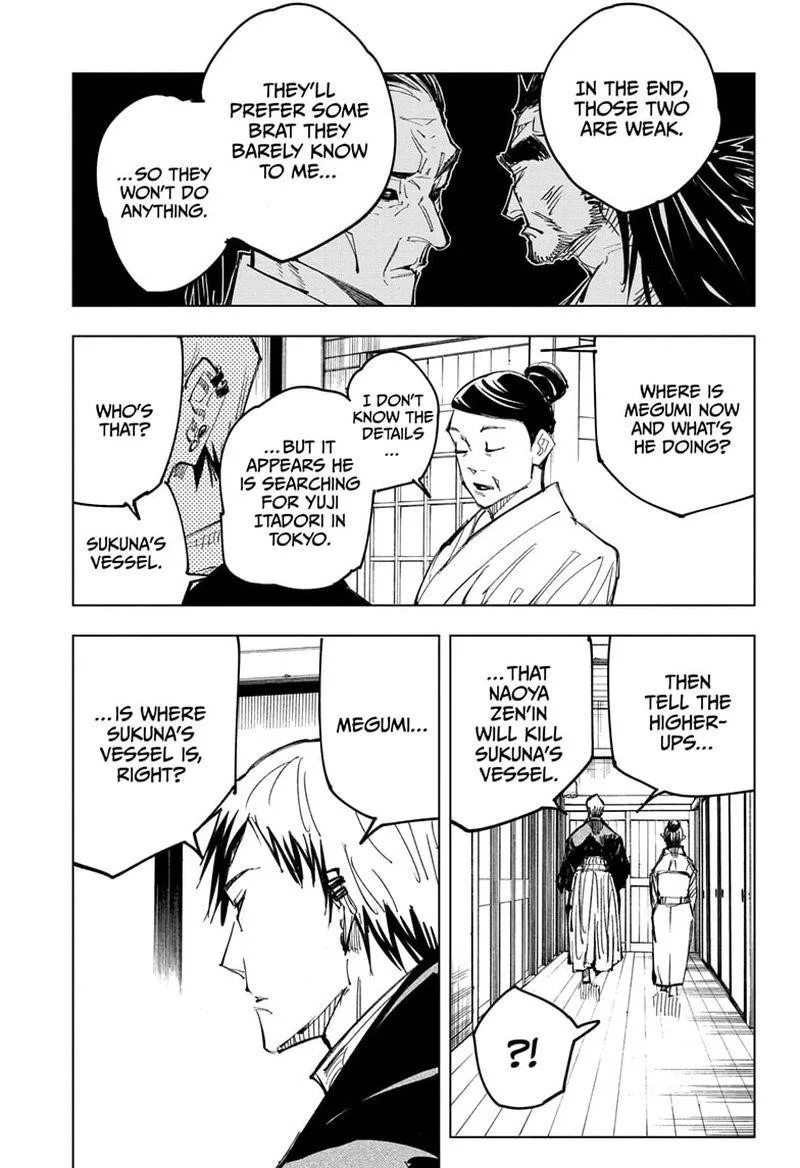 JUJUTSU KAISEN Chapter 138 page 12