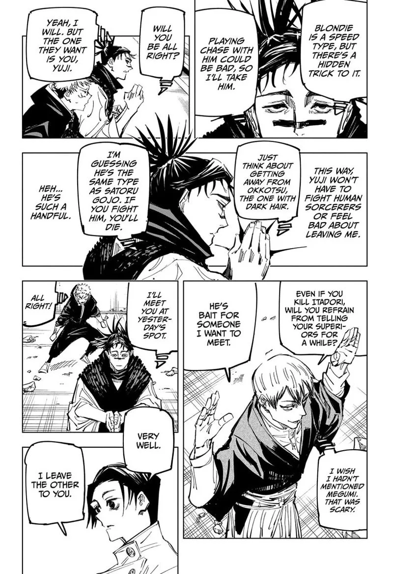 JUJUTSU KAISEN Chapter 140 page 7