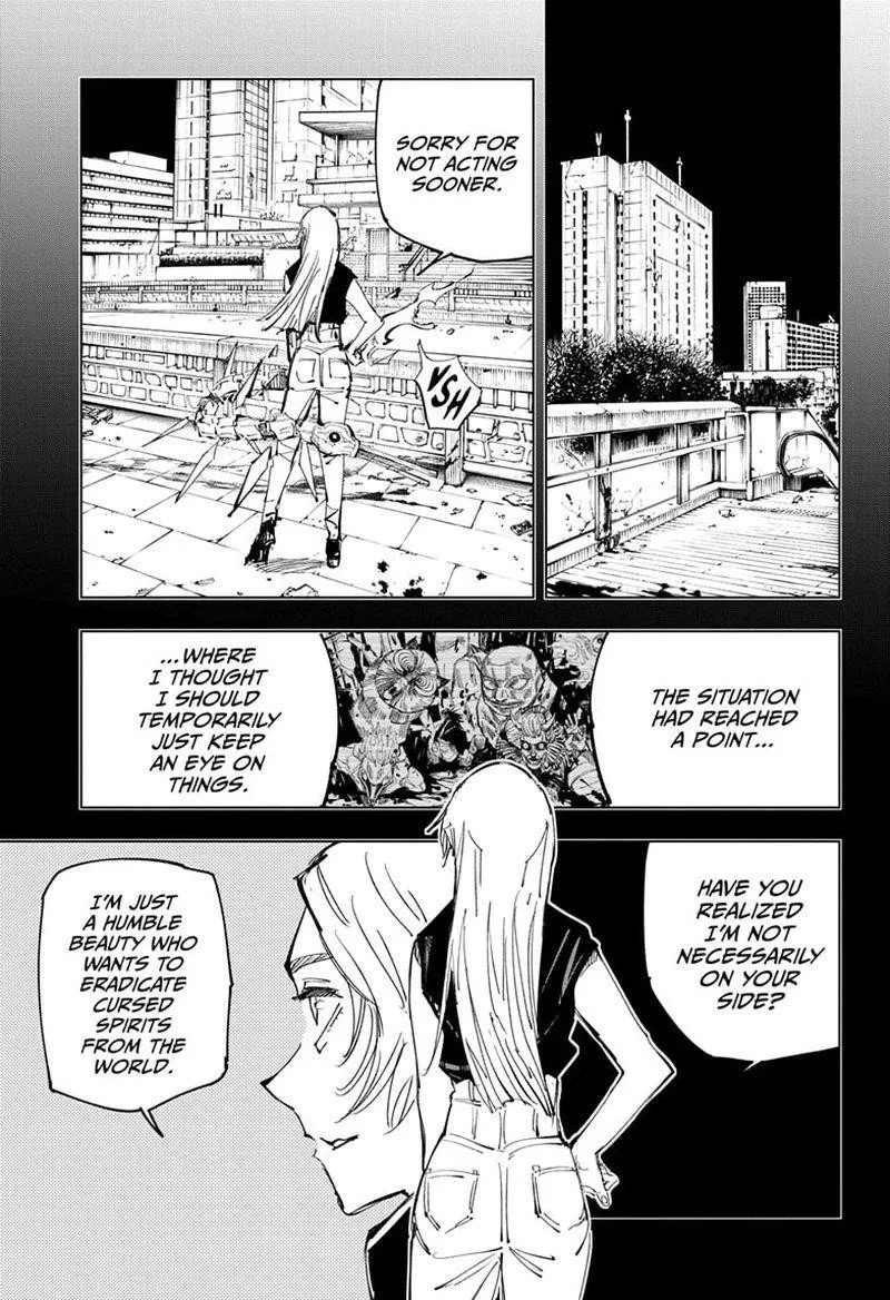 JUJUTSU KAISEN Chapter 138 page 14
