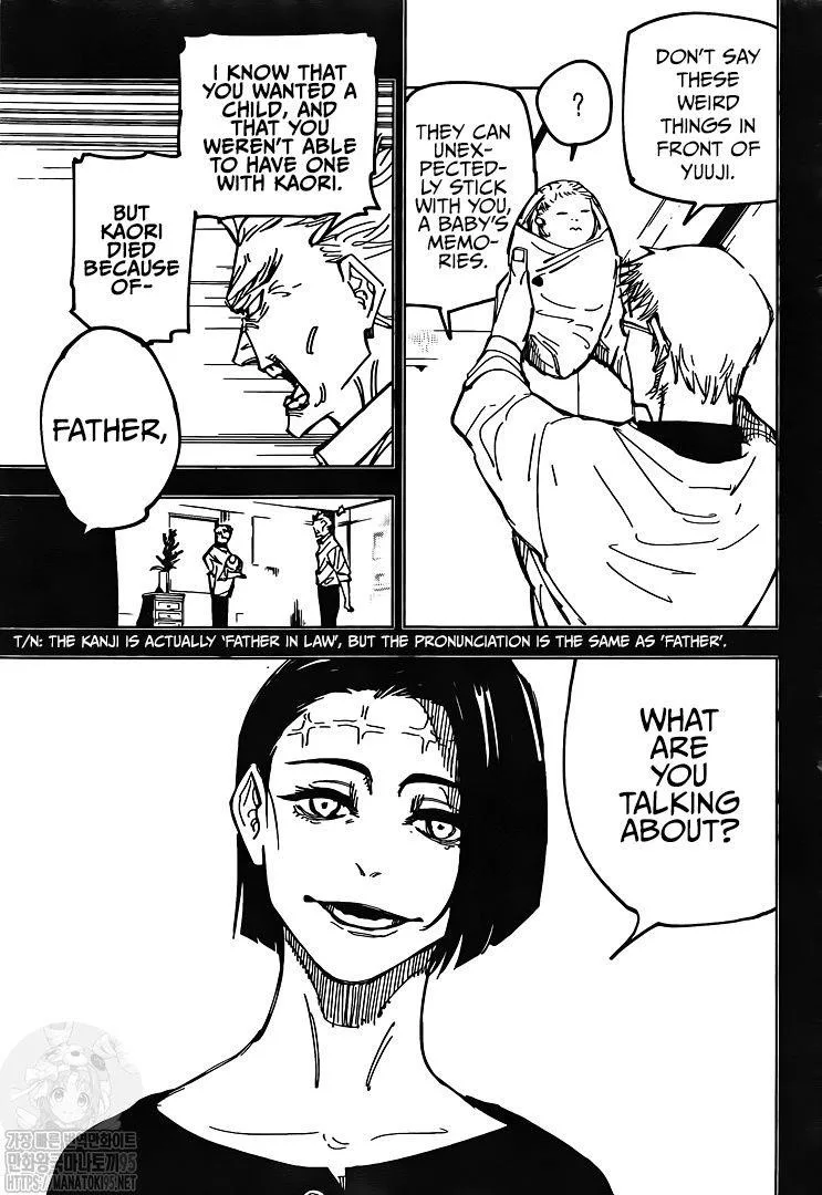 JUJUTSU KAISEN Chapter 143 page 6