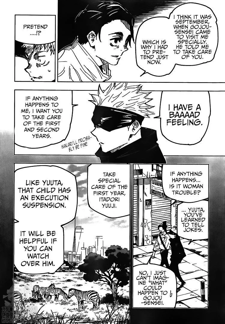 JUJUTSU KAISEN Chapter 143 page 9