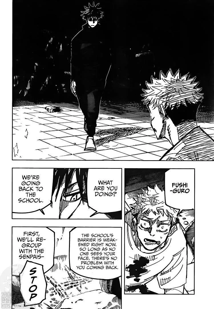 JUJUTSU KAISEN Chapter 143 page 14