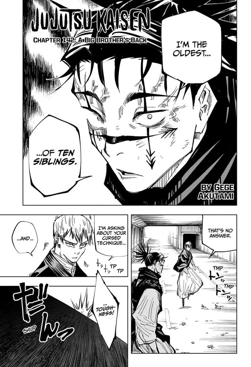 JUJUTSU KAISEN Chapter 142 page 2
