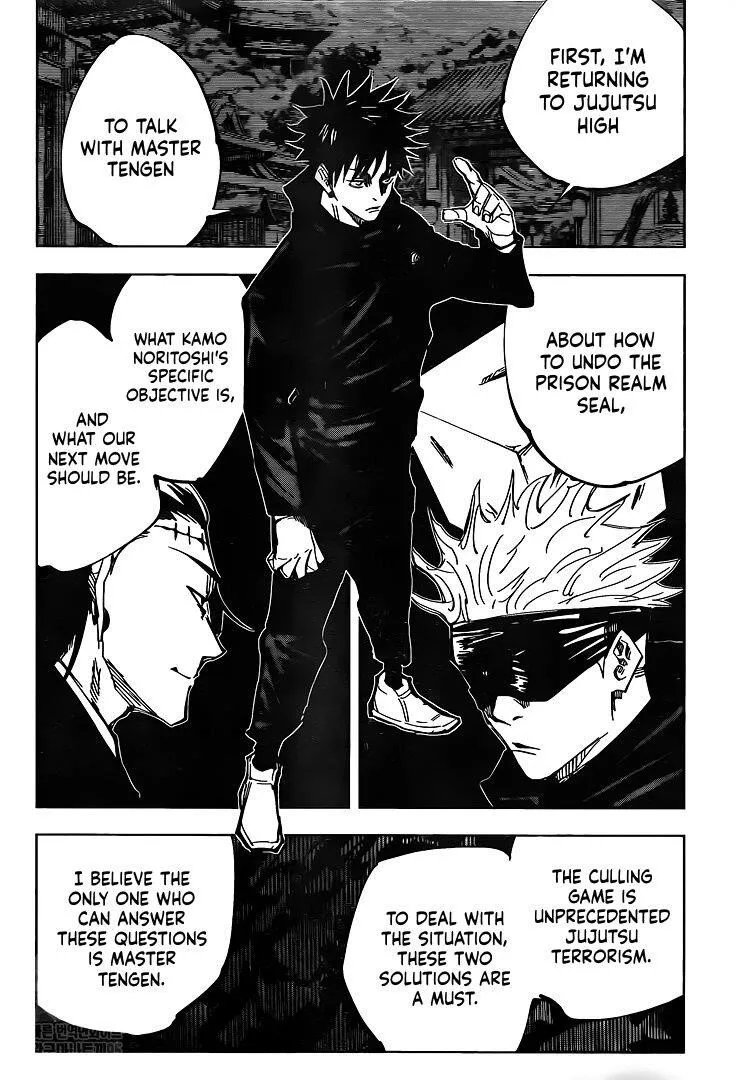 JUJUTSU KAISEN Chapter 144 page 5