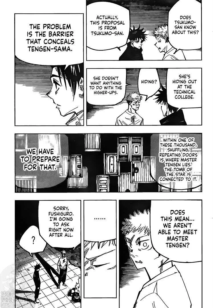JUJUTSU KAISEN Chapter 144 page 6