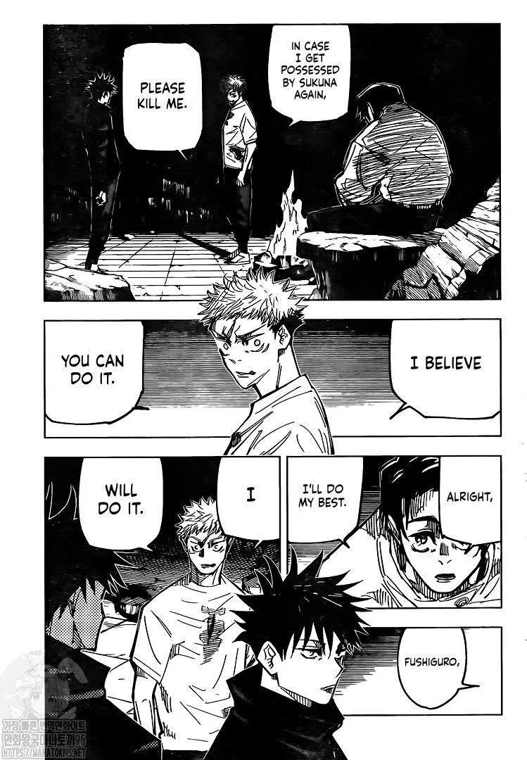 JUJUTSU KAISEN Chapter 144 page 4