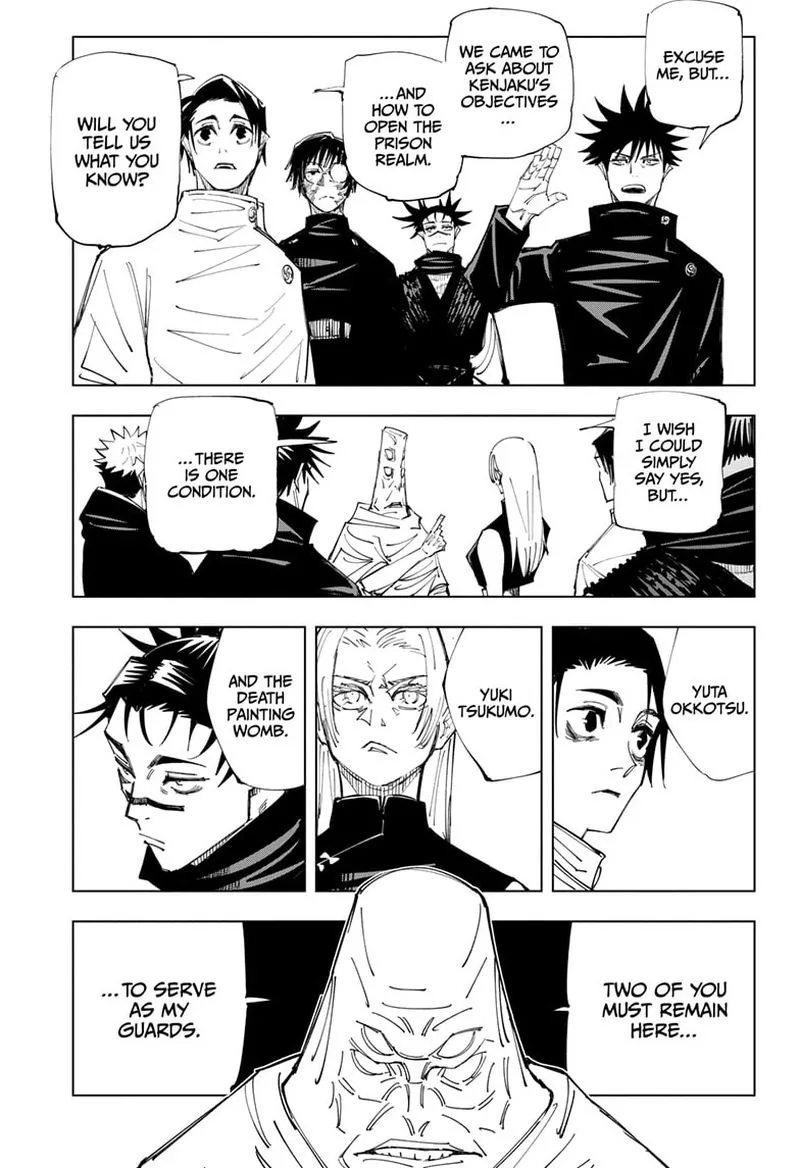 JUJUTSU KAISEN Chapter 145 page 4
