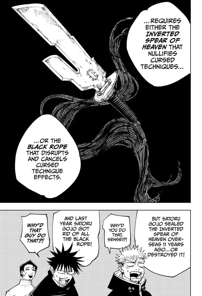 JUJUTSU KAISEN Chapter 145 page 18