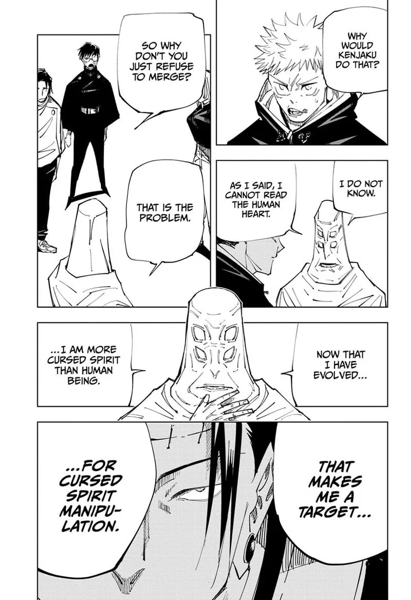 JUJUTSU KAISEN Chapter 145 page 8