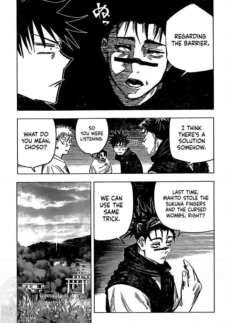 JUJUTSU KAISEN Chapter 144 page 8