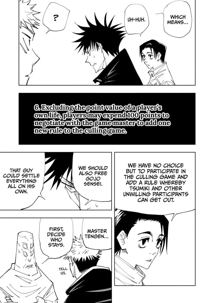 JUJUTSU KAISEN Chapter 145 page 14